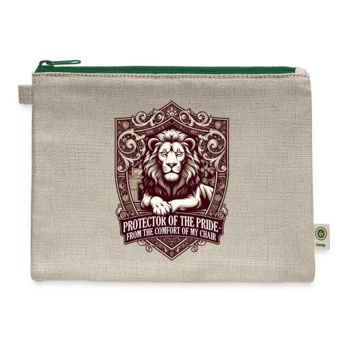 Protector of the Pride T Shirt, Sarcastic Dad Gif - Hemp Carry All Pouch