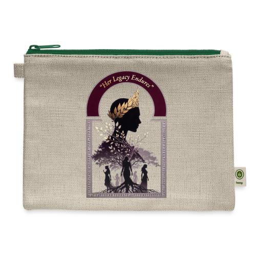 Women's Day Legacy T Shirt, Empowerment Gift 2026 - Hemp Carry All Pouch