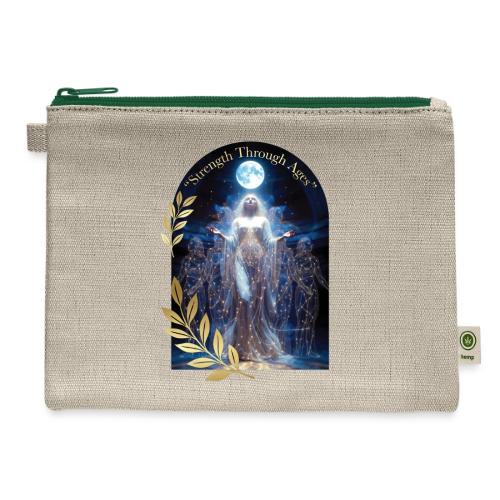 Women's Day Legacy T Shirt, Empowerment Gift 2026 - Hemp Carry All Pouch