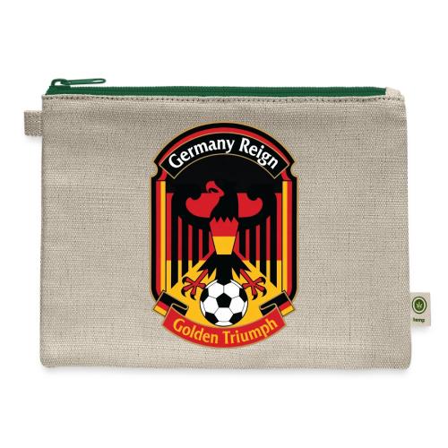 Germany Eagle Reign T-Shirt, German Flag Gift - Hemp Carry All Pouch