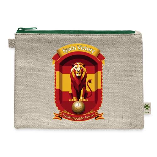 Spain Lion Victory T-Shirt, Flag Pride Crest Gift - Hemp Carry All Pouch