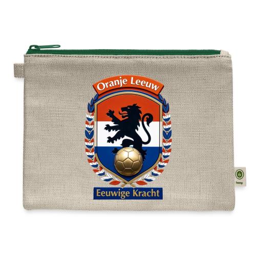 Netherlands Lion Premium T-Shirt, Dutch Flag Gift - Hemp Carry All Pouch