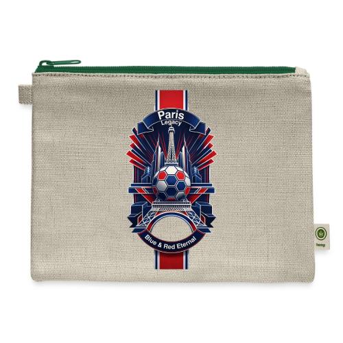 Paris Tower Legacy T Shirt, Soccer City Pride Gift - Hemp Carry All Pouch