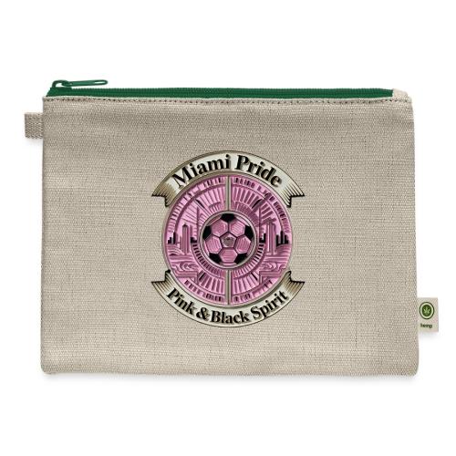 Miami Pride T Shirt, Soccer City Pride Gift - Hemp Carry All Pouch