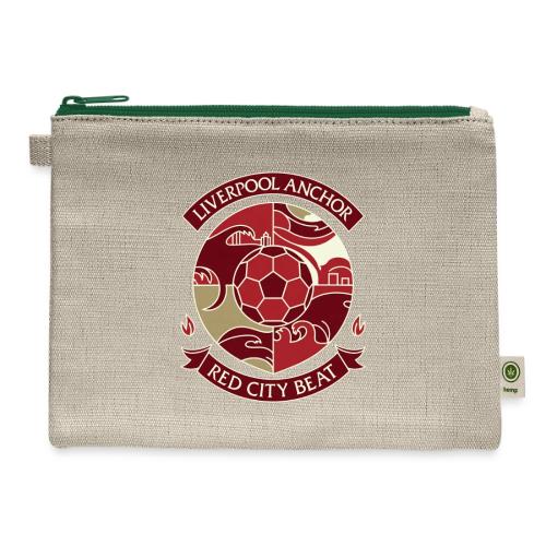 Liverpool Anchor T Shirt, Soccer City Pride Gift - Hemp Carry All Pouch