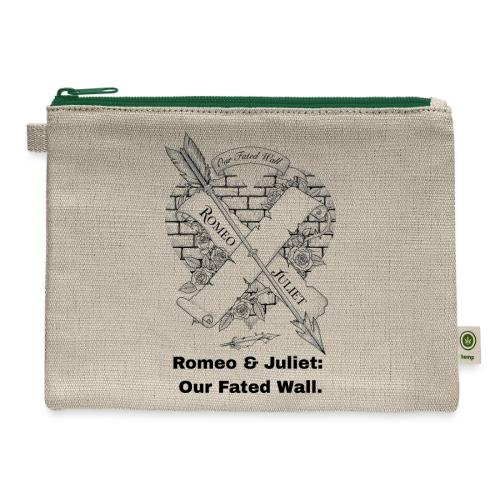 Romeo and Juliet T-Shirt - Hemp Carry All Pouch