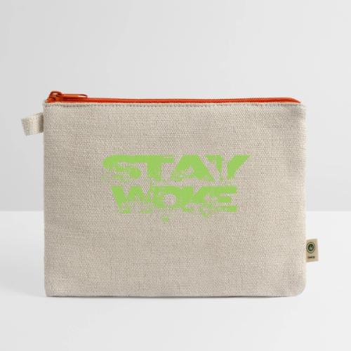 STAY WOKE - Hemp Carry All Pouch