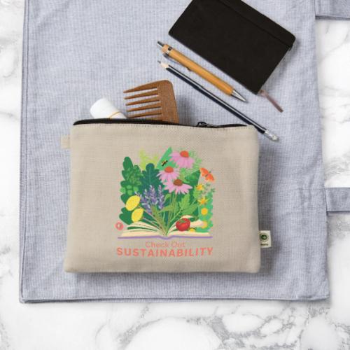 Check Out Sustainability - Hemp Carry All Pouch