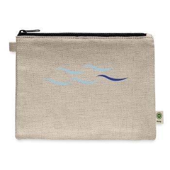water - Hemp Carry All Pouch - natural - Front