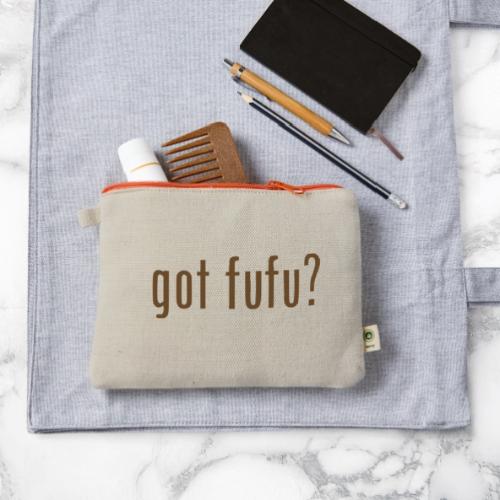 gotfufu-black - Hemp Carry All Pouch