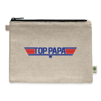 TOP PAPA - Hemp Carry All Pouch - natural - Front