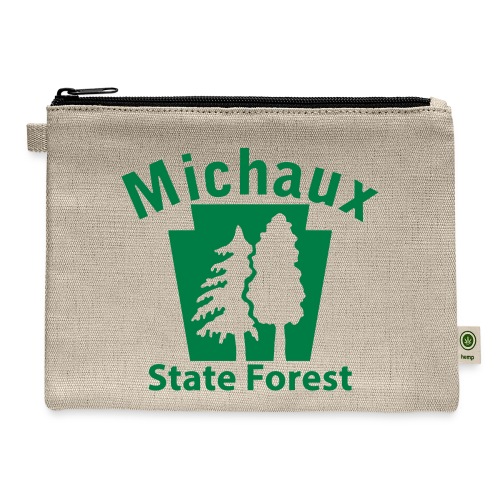 Michaux State Forest Keystone (w/trees) - Carry All Pouch