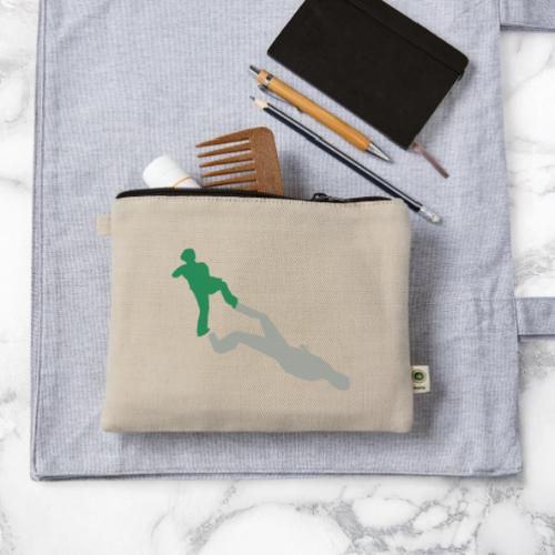 Runner with Shadow (Color Option) - Hemp Carry All Pouch
