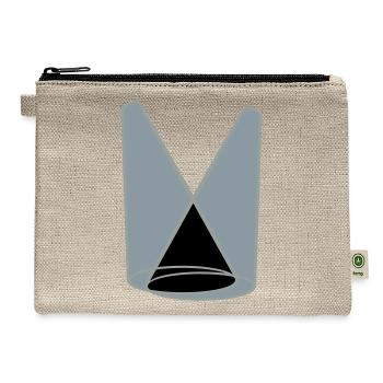 stage 2 spotlight light - Hemp Carry All Pouch - natural - Front