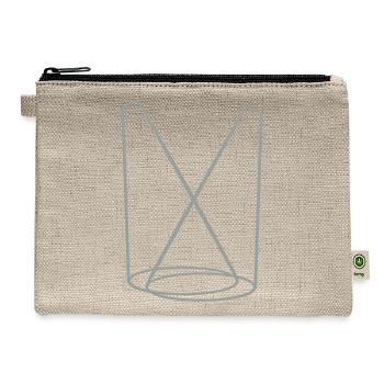 lamp stage 2 spotlight - Hemp Carry All Pouch - natural - Front
