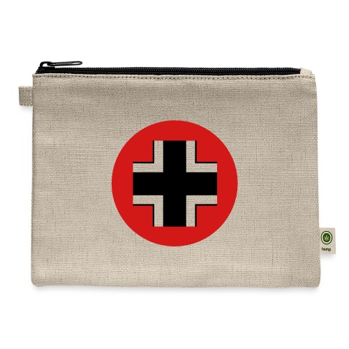 Germany Symbol - Axis & Allies - Hemp Carry All Pouch
