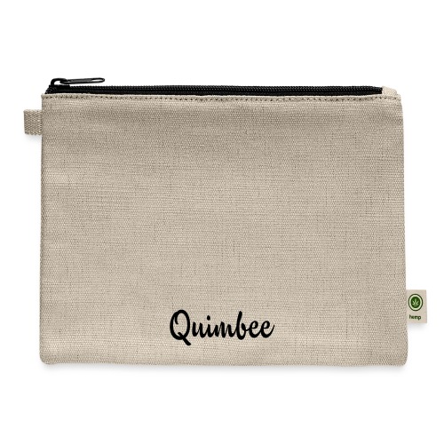 Quimbee Logo - Hemp Carry All Pouch