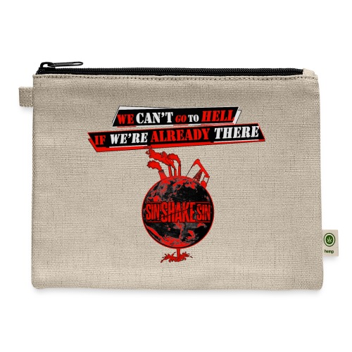 Can't Go To Hell - Hemp Carry All Pouch