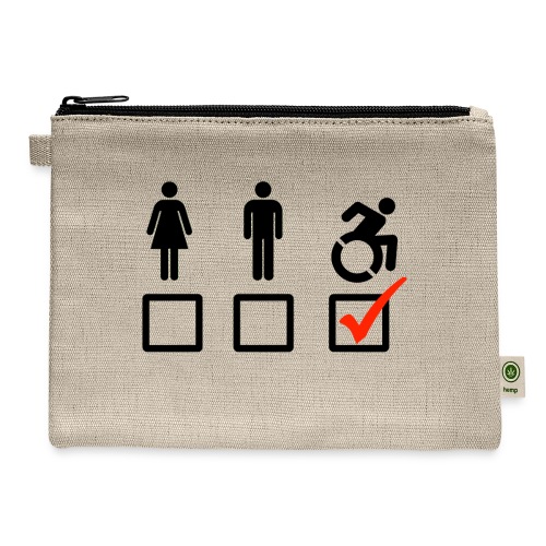 A wheelchair user is also suitable - Carry All Pouch
