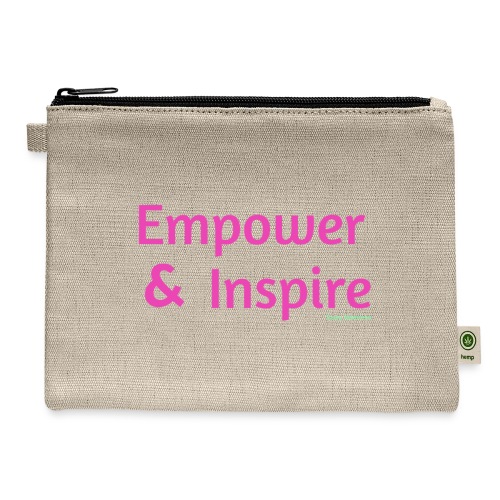 Empower - Hemp Carry All Pouch