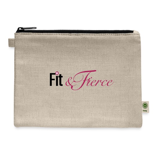 Fit Fierce - Hemp Carry All Pouch