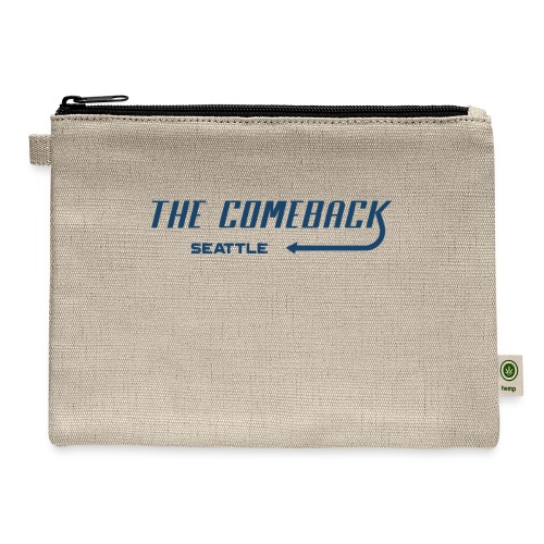 Comeback Seattle - Hemp Carry All Pouch