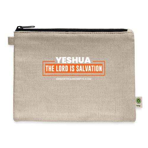 Yeshua Dark Collection - Hemp Carry All Pouch