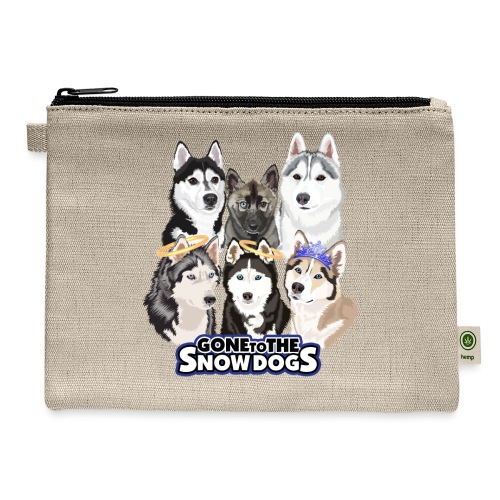The Gone to the Snow Dogs Husky Pack! - Carry All Pouch