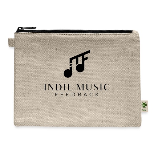 IMF Official Logo in Black - Carry All Pouch