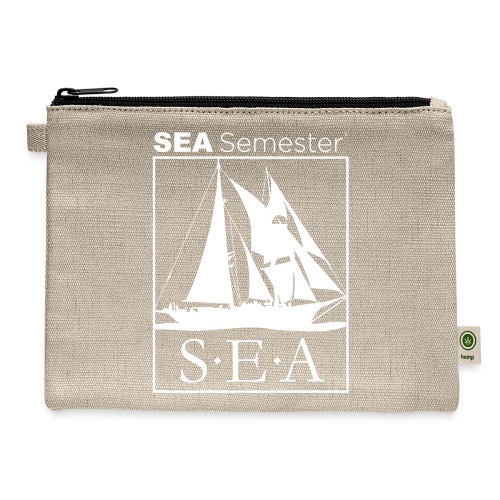 SEA_logo_WHITE_eps - Carry All Pouch