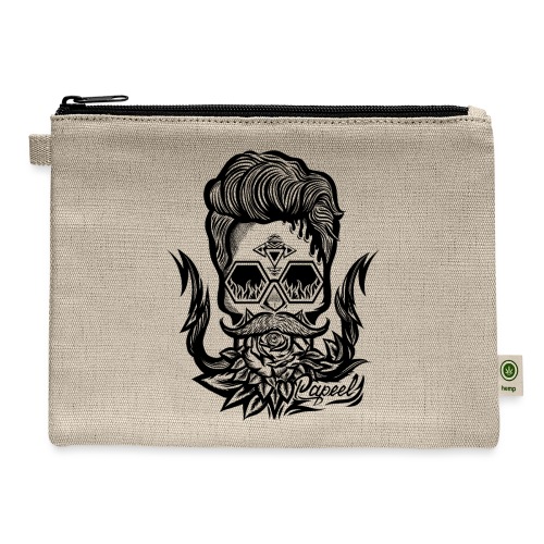 Papeel Skull Rofire - Black - Carry All Pouch