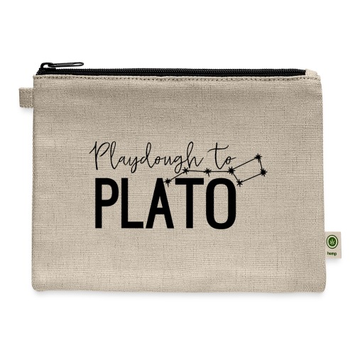 Playdough to Plato - Hemp Carry All Pouch