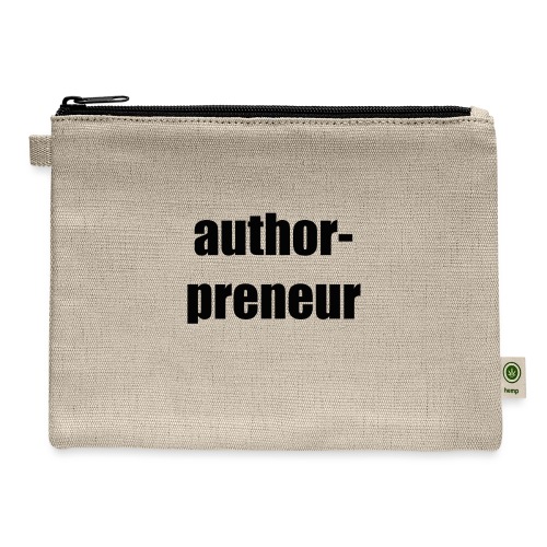 Author-preneur - Hemp Carry All Pouch