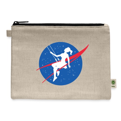 In Space No one Can Hear You Swing - Hemp Carry All Pouch