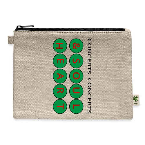 Heart & Soul Concerts Money Green - Carry All Pouch