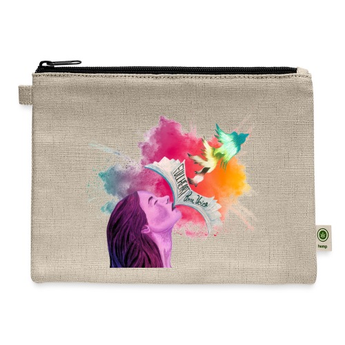 Cover Art, Color Burst Cut Out - Carry All Pouch