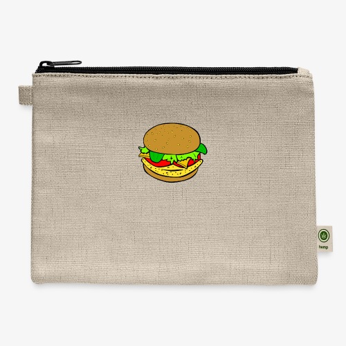 Comic Burger - Hemp Carry All Pouch