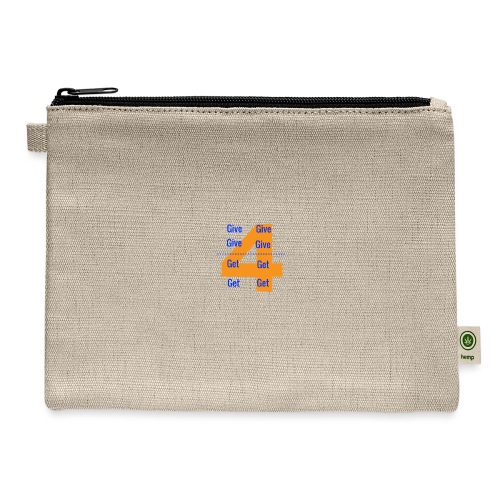 Forgive & Forget - Hemp Carry All Pouch