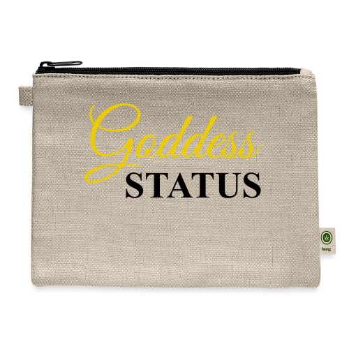 Goddess Status - Hemp Carry All Pouch