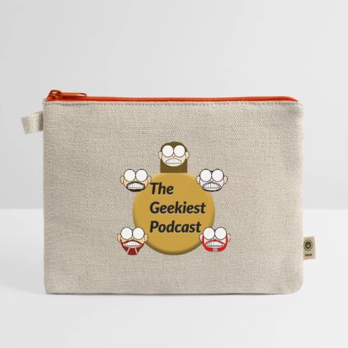 The Geekiest Podcast Logo - Hemp Carry All Pouch
