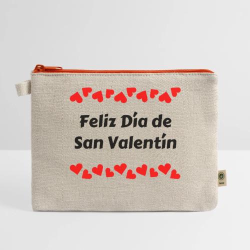February Celebrating Valentine's Day, February 14 - Hemp Carry All Pouch