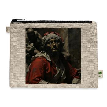 The Depths of Redemption - Hemp Carry All Pouch - natural - Front