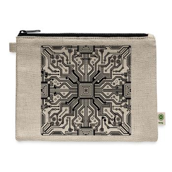 Circuit Core Mesh - Hemp Carry All Pouch - natural - Front