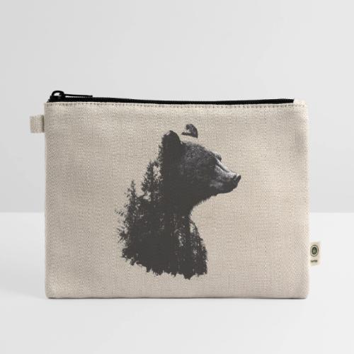 Forest Within the Bear - Hemp Carry All Pouch