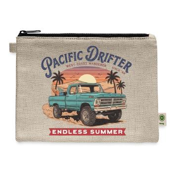 Pacific Drifter Endless Summer - Hemp Carry All Pouch - natural - Front