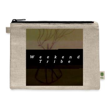 Weekend Tribe - Hemp Carry All Pouch - natural - Front