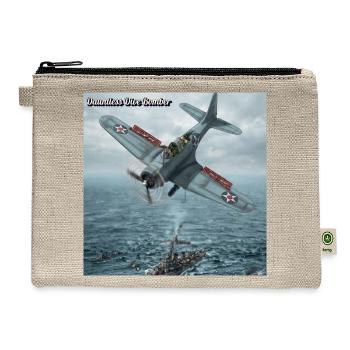 Dauntless Dive Bomber: Ocean Assault - Hemp Carry All Pouch - natural - Front