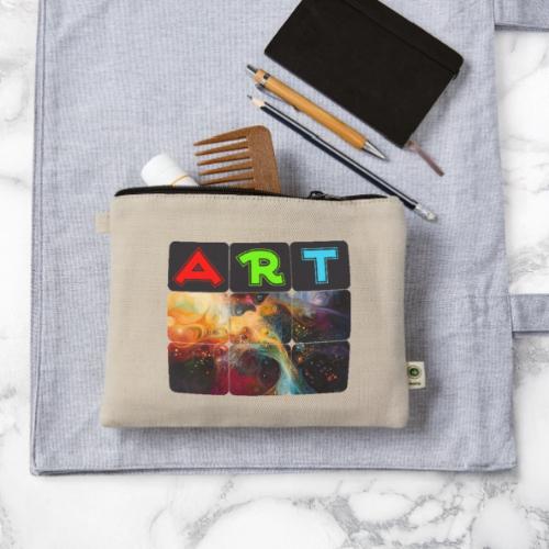 Waves of Art - Hemp Carry All Pouch