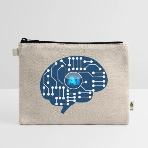 AI: Mind Wired - Hemp Carry All Pouch