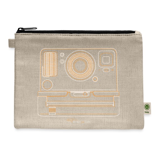 Camera Sketches - Polaroid OneStep2 - Hemp Carry All Pouch